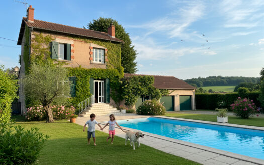 Maison familiale avec piscine en Haute-Garonne - Image d’illustration France Propriétés
