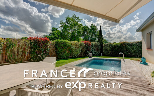 Maison contemporaine 120 m² – 4 chambres – Piscine – DPE B