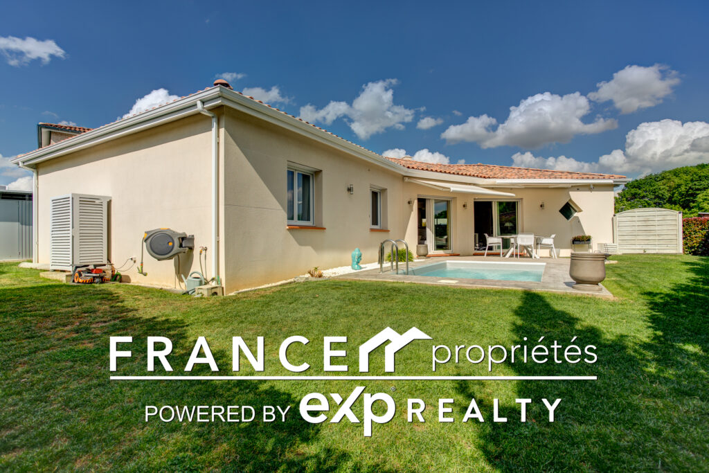 Maison contemporaine 120 m² – 4 chambres – Piscine – DPE B